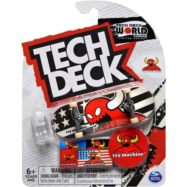 Une Tech Deck en plastique